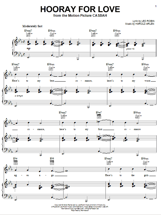 Produktbild zu: Hooray For Love