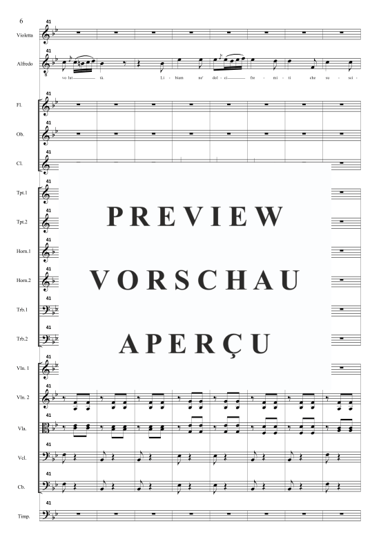 Product gallery: Page 9 of 11 Brindisi (Libiam from La Traviata), , Solo Soprano, Solo Tenor and Reduced Orchestra