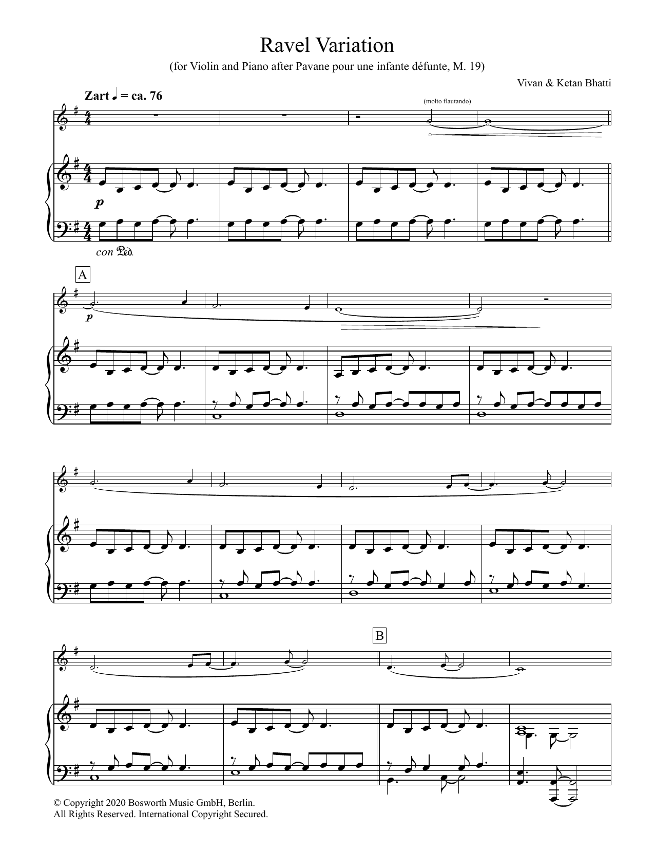 Product gallery: Page 1 of 1 Ravel Variation, Ketan & Vivan Bhatti
