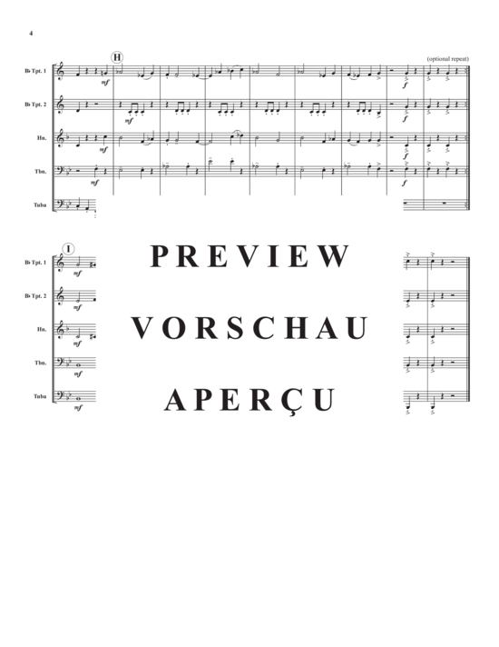 Produktgalerie: Seite 6 von 16 The Chargers , , (Blechbläser Quintett)