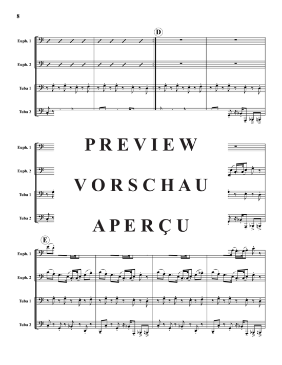 Product gallery: Page 9 of 21 Zwei Jazz Quartette , , (2x Baritone, 2x Tuba)