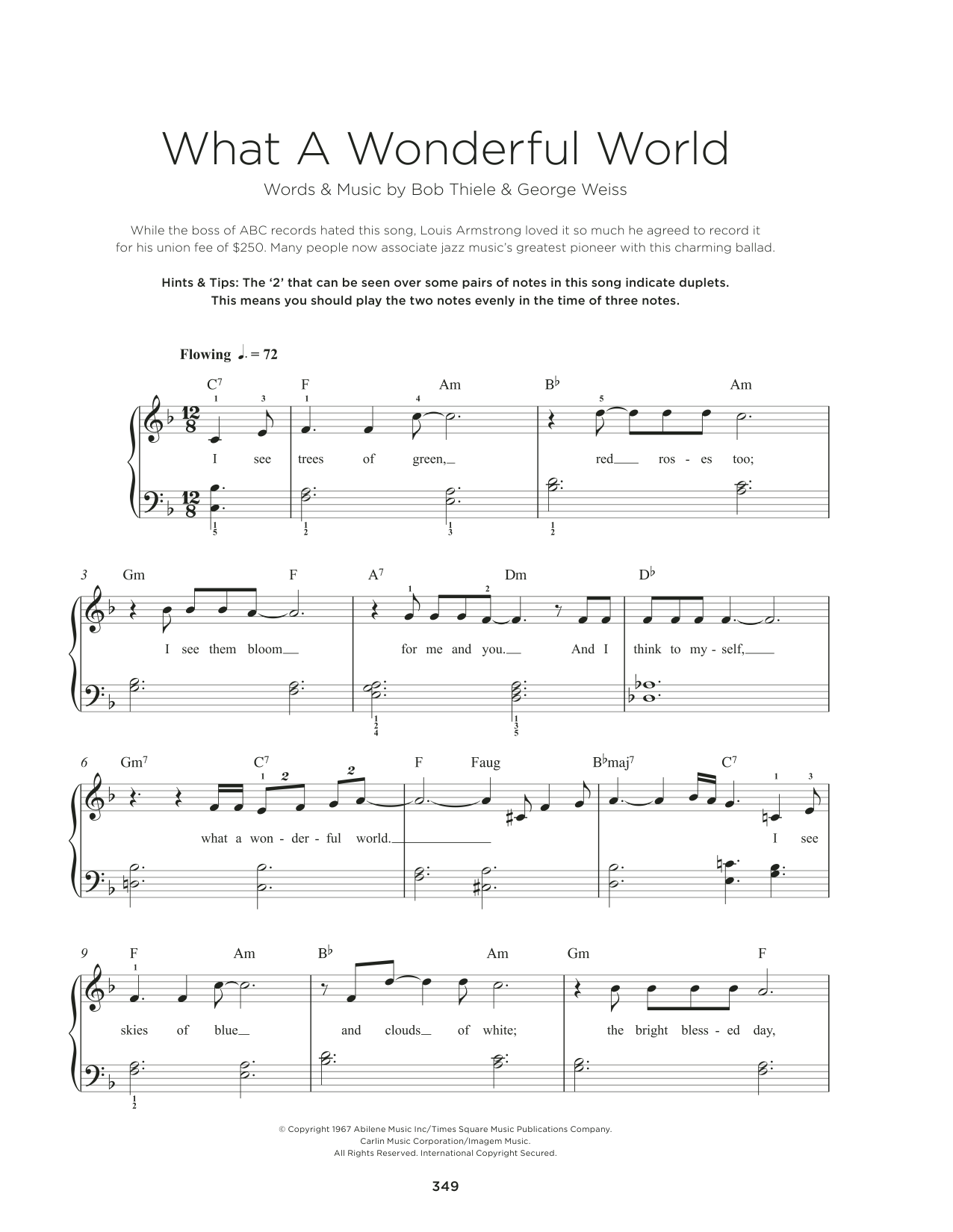 Produktbild zu: What A Wonderful World
