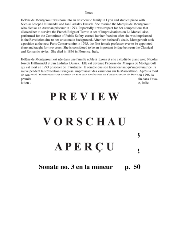Product gallery: Page 3 of 21 3 Sonatas, opus 2 , Nicolas Horvath, Piano Solo