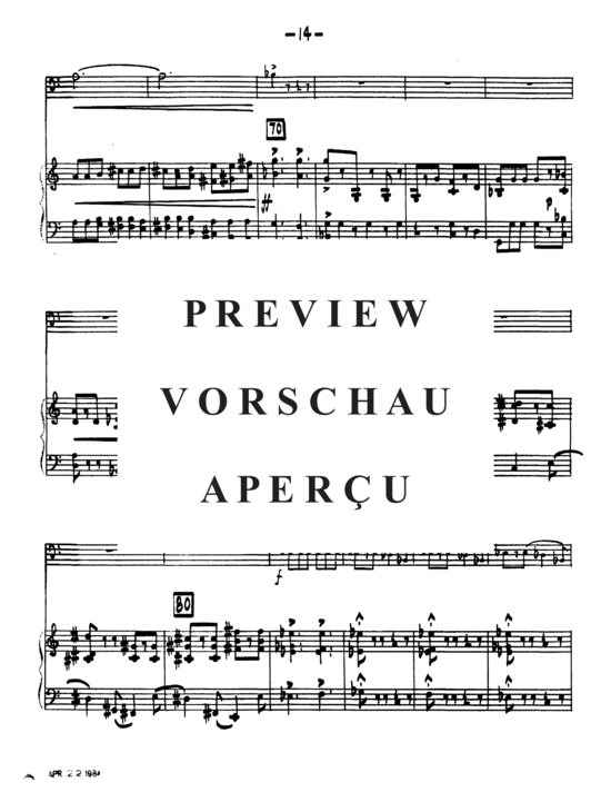 Produktgalerie: Seite 16 von 21 Concertino for Tuba and Piano , , (Tuba + Klavier)