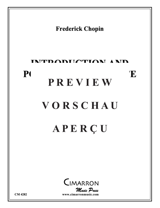 Produktgalerie: Seite 2 von 21 Introduction and Polonaise Brilliante , , (Horn in F + Klavier)