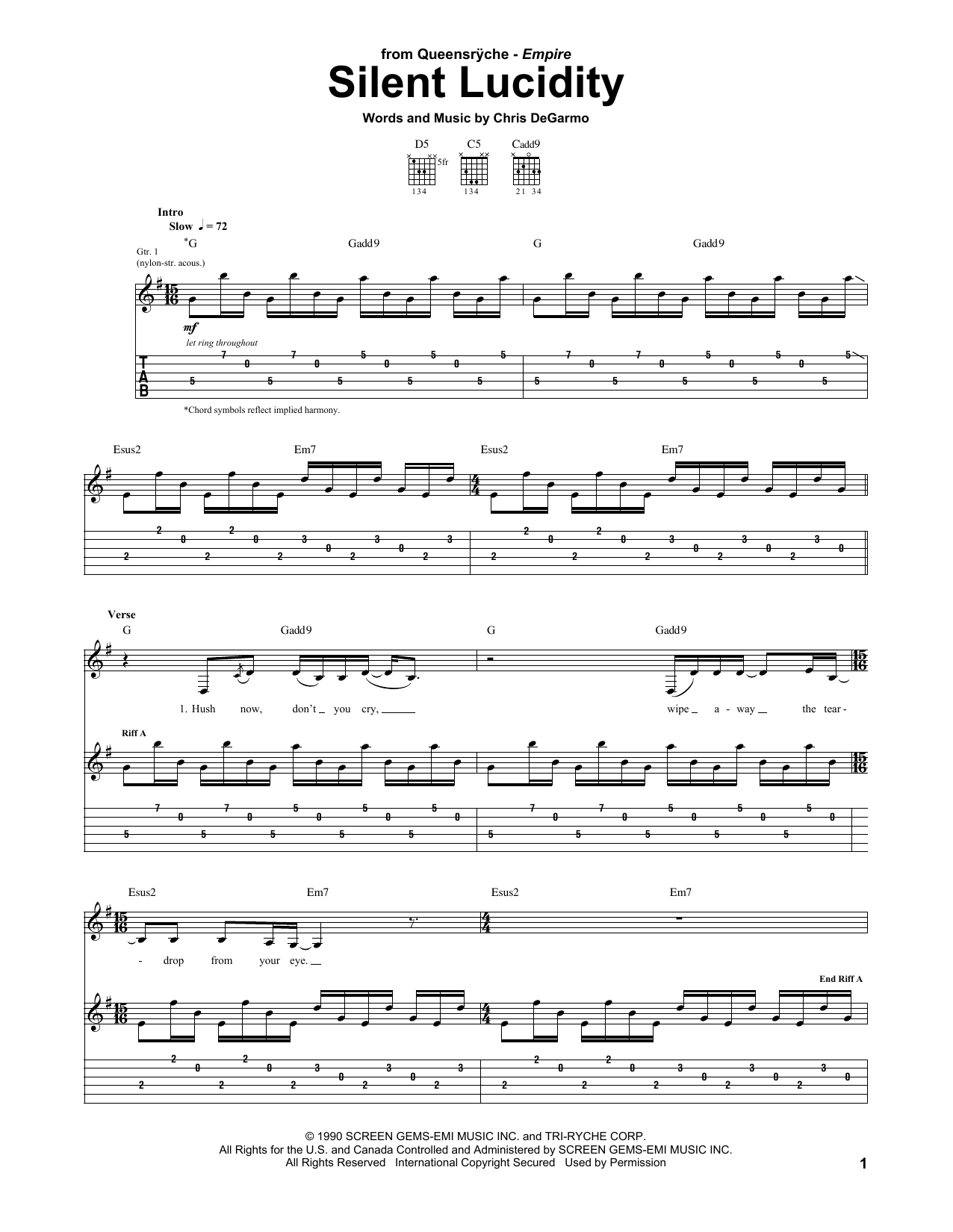 Produktbild zu:  Silent Lucidity - Queensryche