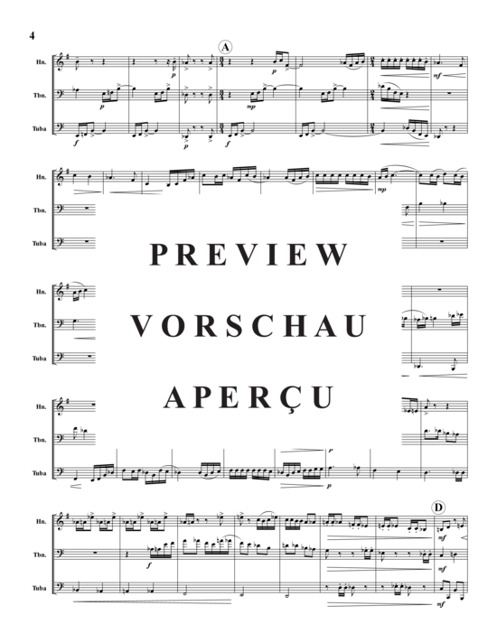 Produktgalerie: Seite 5 von 21 Spiders – 4 Sätze  , , (Horn, Posaune, Tuba)