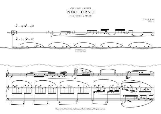 Product gallery: Page 1 of 1 Nocturne, Noah Max