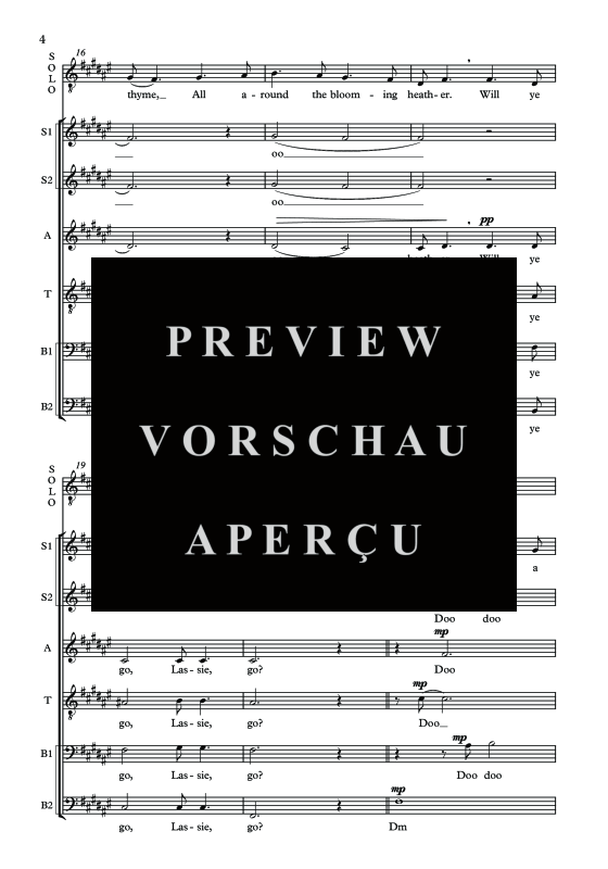 Produktgalerie: Seite 7 von 11 Wild Mountain Thyme, , Tenor Solo und Gemischter Chor