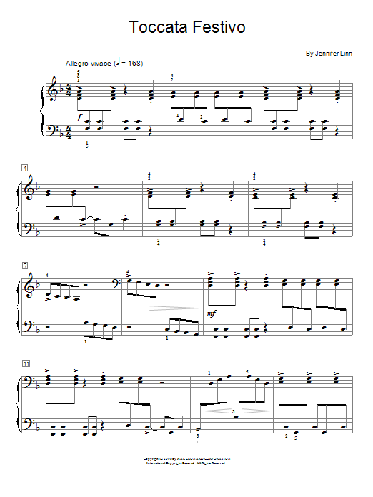 Produktbild zu: Toccata Festivo