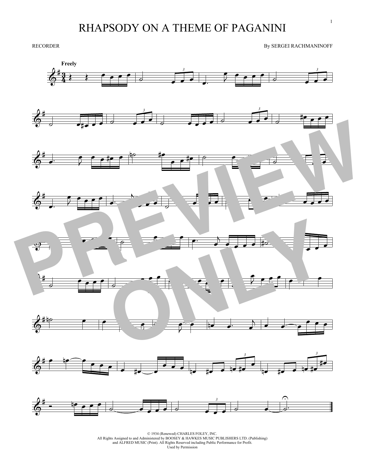 Product gallery: Page 1 of 1 Rhapsody On A Theme Of Paganini, Sergei Rachmaninoff