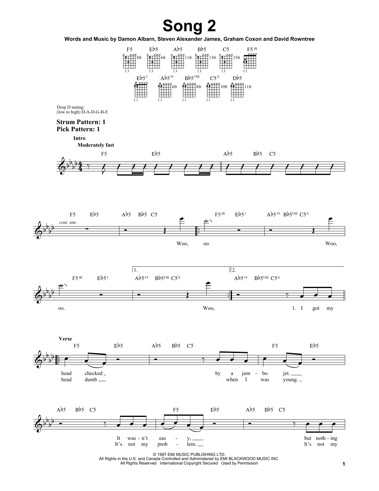 Produktbild zu: Song 2