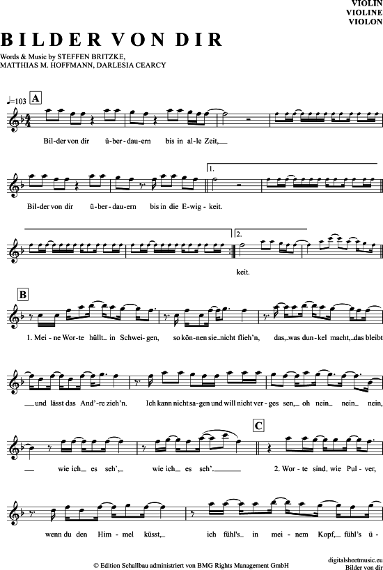 Product gallery: Page 1 of 4 Bilder von dir , Al-Deen, Laith, (violin)