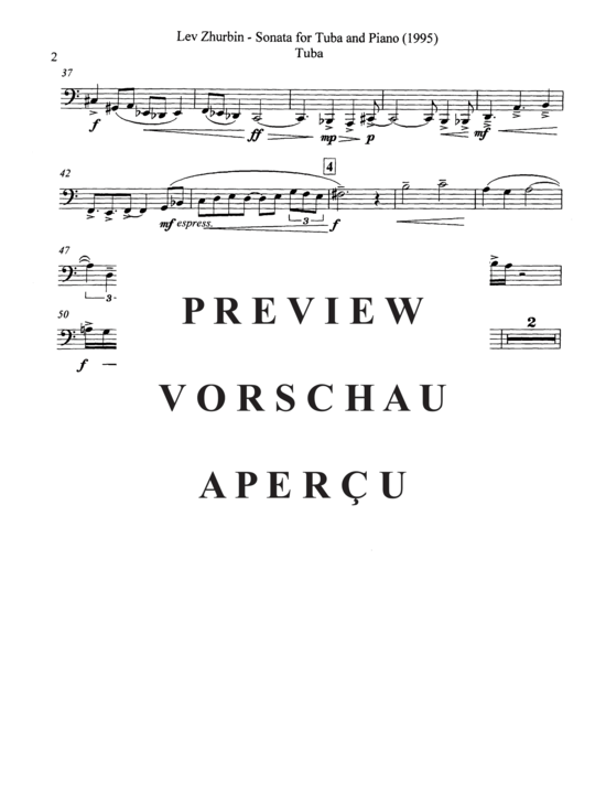 Product gallery: Page 17 of 21 Sonata , , (tuba + piano)