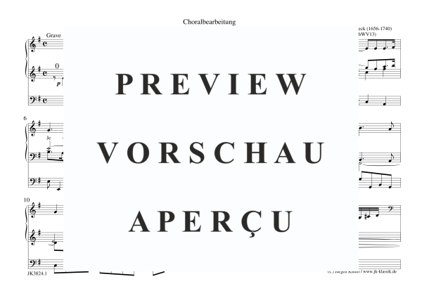 gallery: Ich ruf zu dir, Herr Jesu Christ , , (Orgel Solo)