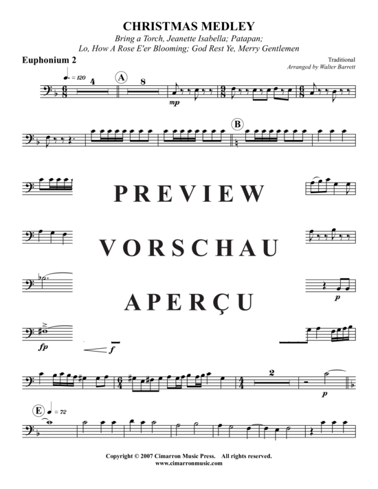 Product gallery: Page 10 of 17 Weihnachts-Medley 4 Stücke , , (Tuba Quartet: 2x Baritone, 2xTuba)