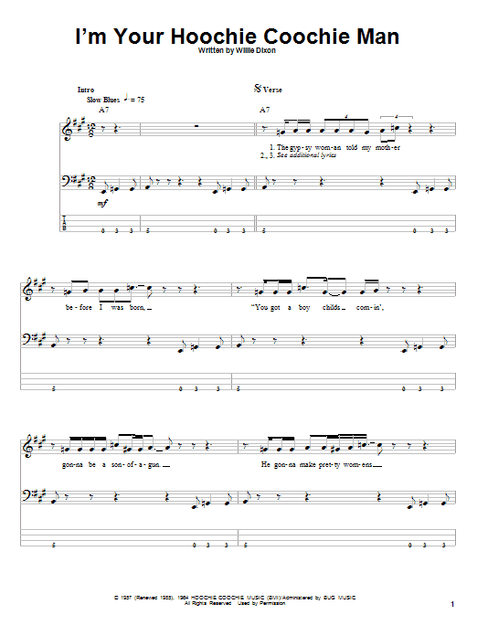 Product picture to:  I'm Your Hoochie Coochie Man - Muddy Waters