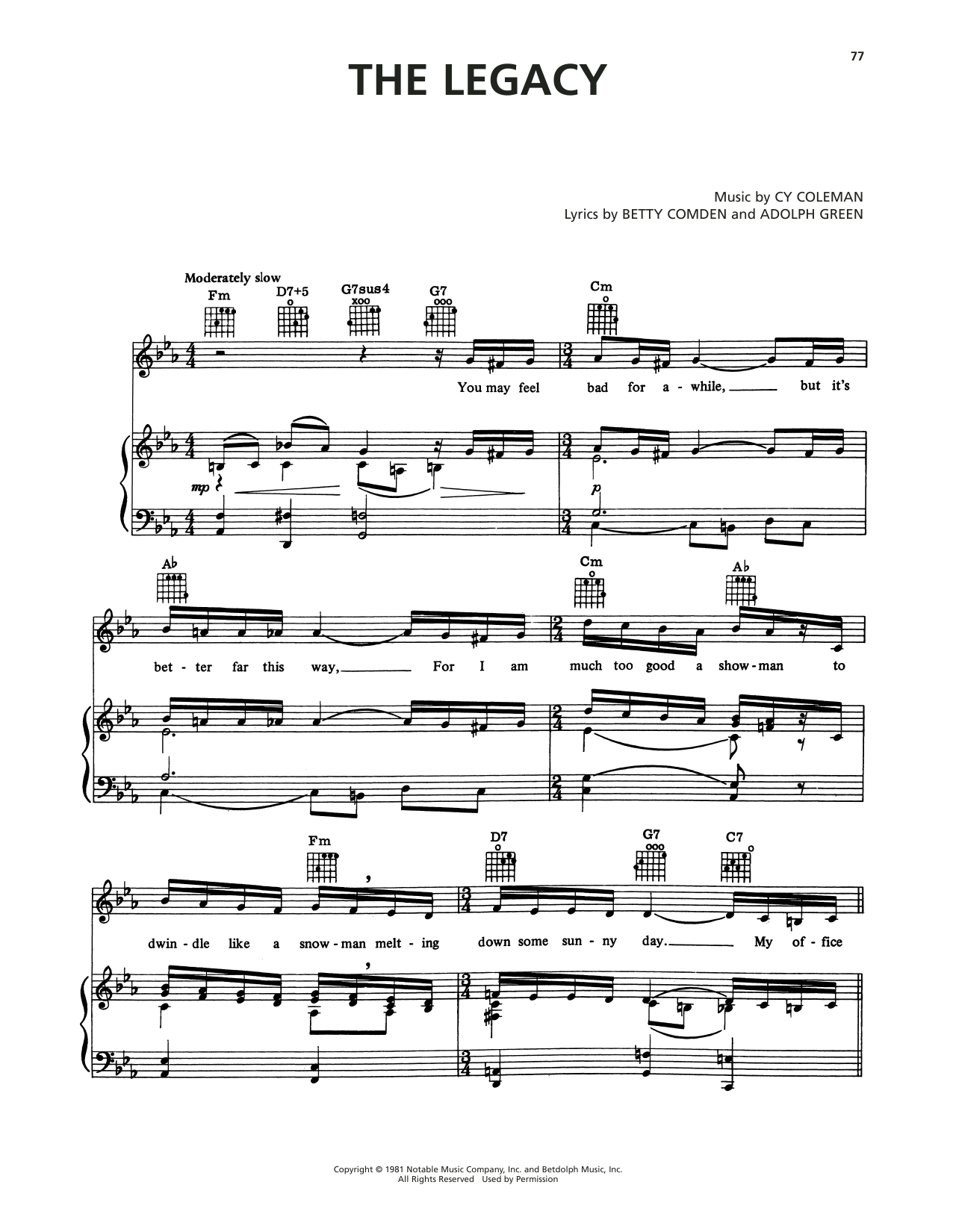 Produktbild zu: The Legacy (from On The Twentieth Century)