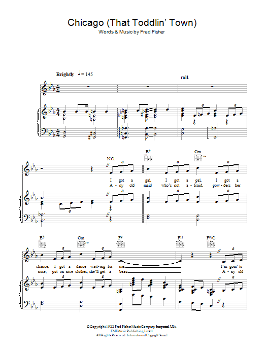 Product gallery: Page 1 of 1 Chicago (That Toddlin' Town), Frank Sinatra