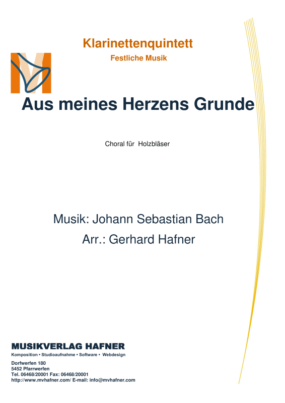 Product picture to: Aus meines Herzens Grunde