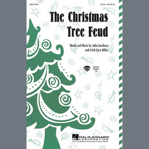 cover: The Christmas Tree Feud, John Jacobson and Cristi Cary Miller, Chor