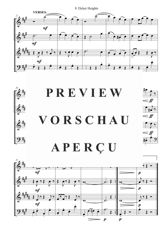 Produktgalerie: Seite 4 von 8 Dyker Heights, , (Holzbläser Quartett)