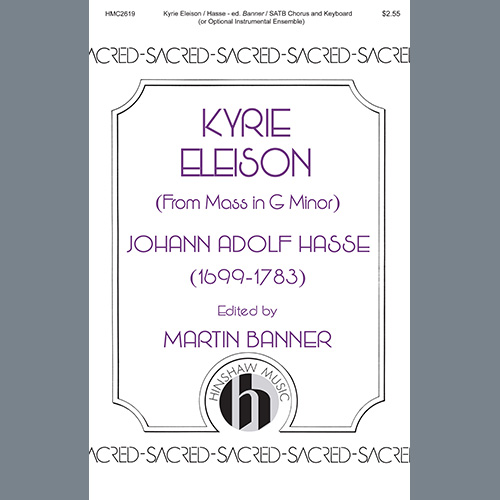 cover: Kyrie Eleison (from Mass In G Minor), , Chor