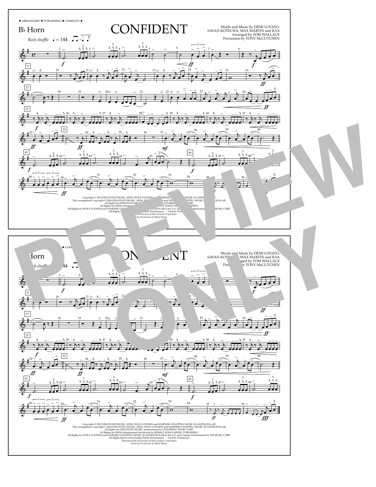 Produktbild zu: Confident - Bb Horn