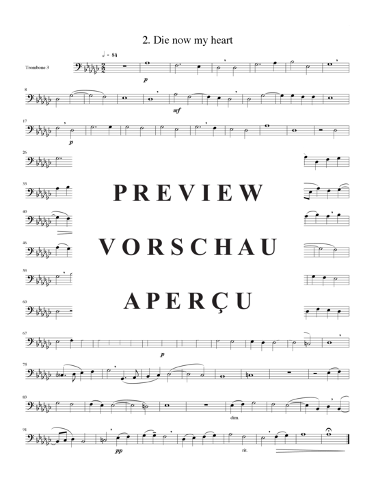 Produktgalerie: Seite 10 von 12 Zwei Madrigale Vol. 3 , , (Posaunen-Quartett)