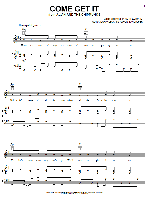 Produktbild zu: Come Get It