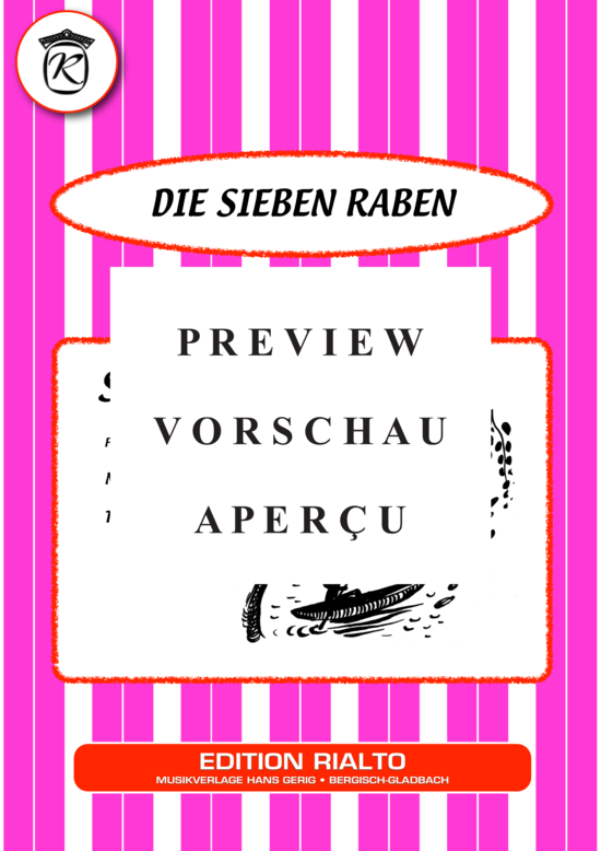 gallery: Smoky , Sieben Raben, Die, (Melodie-Stimmen in C/B/Es)