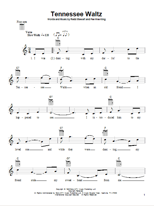 Product gallery: Page 1 of 1 Tennessee Waltz, Patti Page