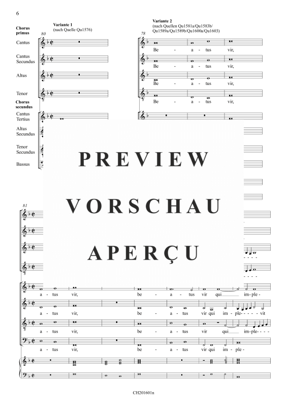 gallery: Nisi Dominus (Psalm 127), , Gemischter Chor 8-stimmig und BC