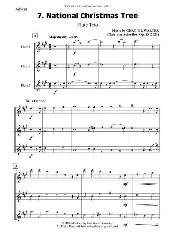 Produktbild zu: National Christmas TreeGert Th. Walter