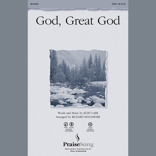 cover: God, Great God, Richard Kingsmore