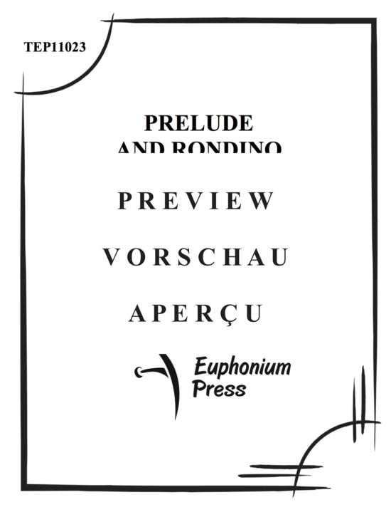 Product gallery: Page 2 of 21 Prelude and Rondino , , (Tuba Quartett EETT)