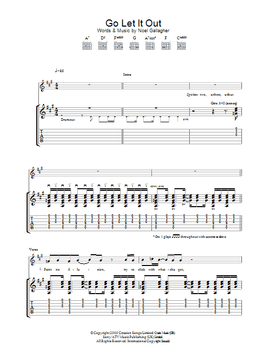 Produktbild zu: Go Let It Out