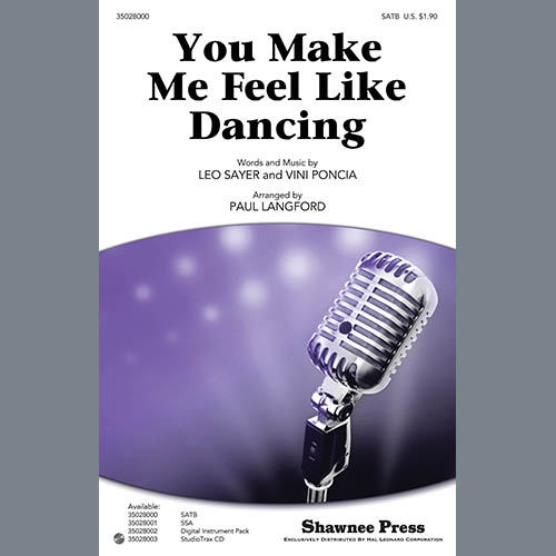 cover: You Make Me Feel Like Dancing, Paul Langford, Chor