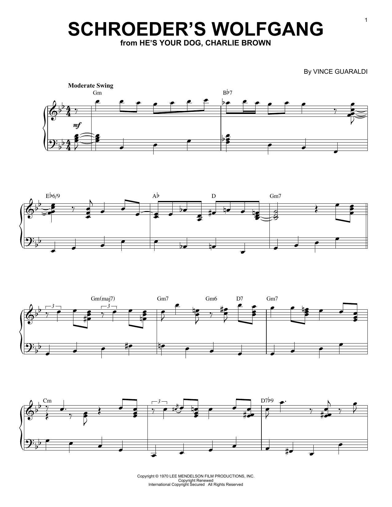 Produktbild zu: Schroeder's Wolfgang