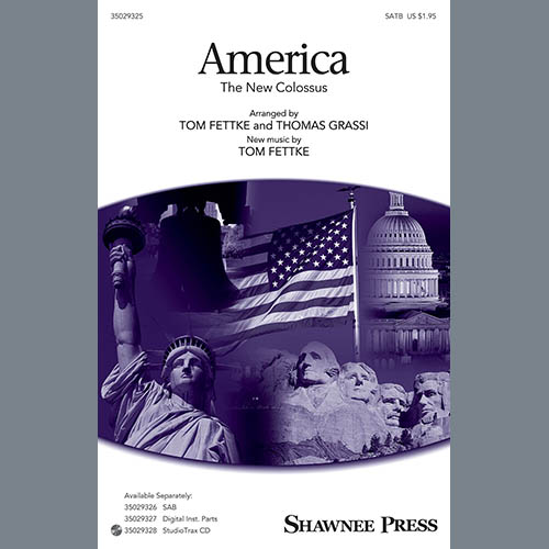 cover: America (The New Colossus), Tom Fettke, Chor