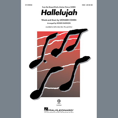 cover: Hallelujah (arr. Roger Emerson), , Chor