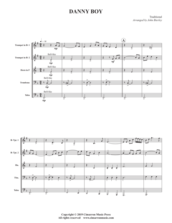 Produktbild zu: Danny Boy Traditional