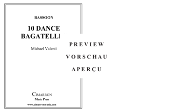 Produktgalerie: Seite 12 von 21 10 Dance Bagatelles , , (Holzbläser-Quintett)