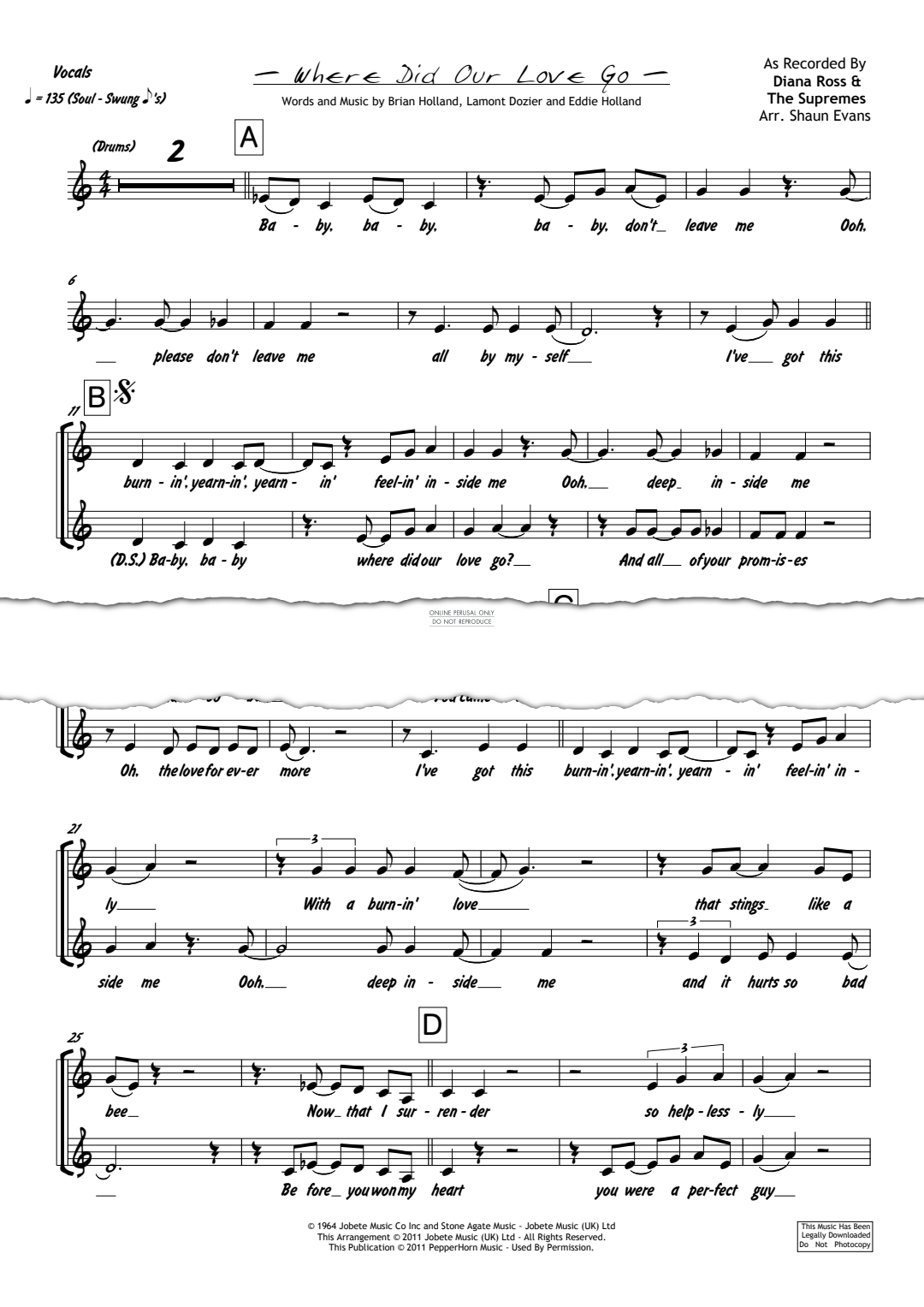 Product gallery: Page 1 of 1 Where Did Our Love Go, Diana Ross & The Supremes