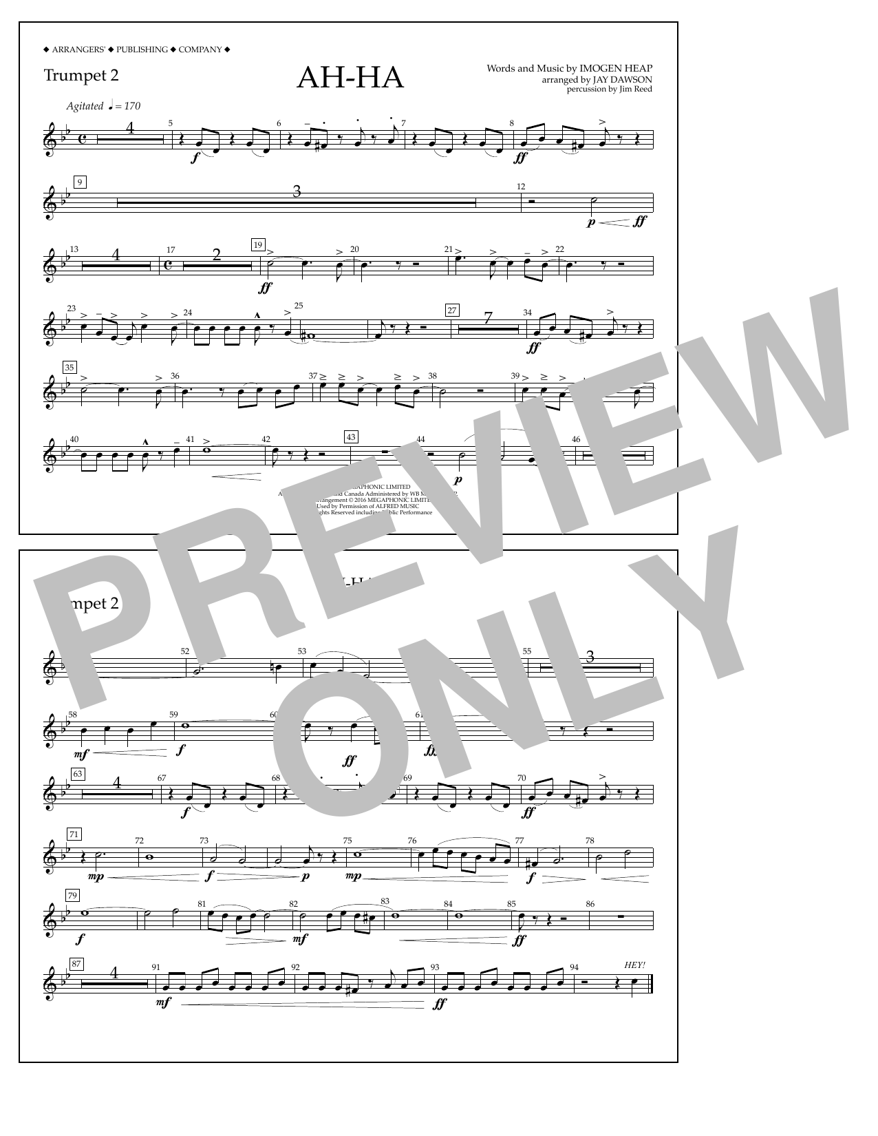 Product picture to: Ah-ha - Trumpet 2