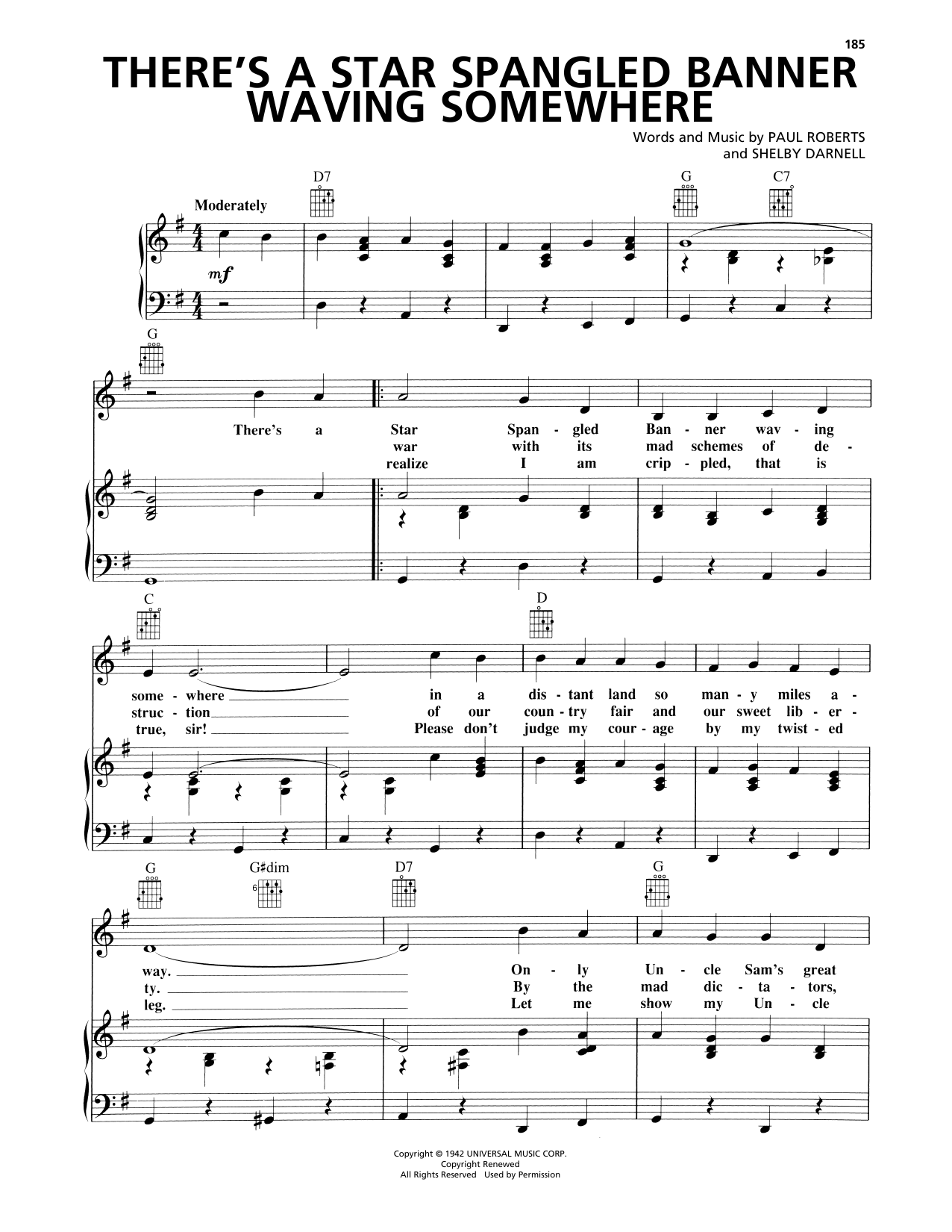 Produktbild zu: There's A Star Spangled Banner Waving Somewhere