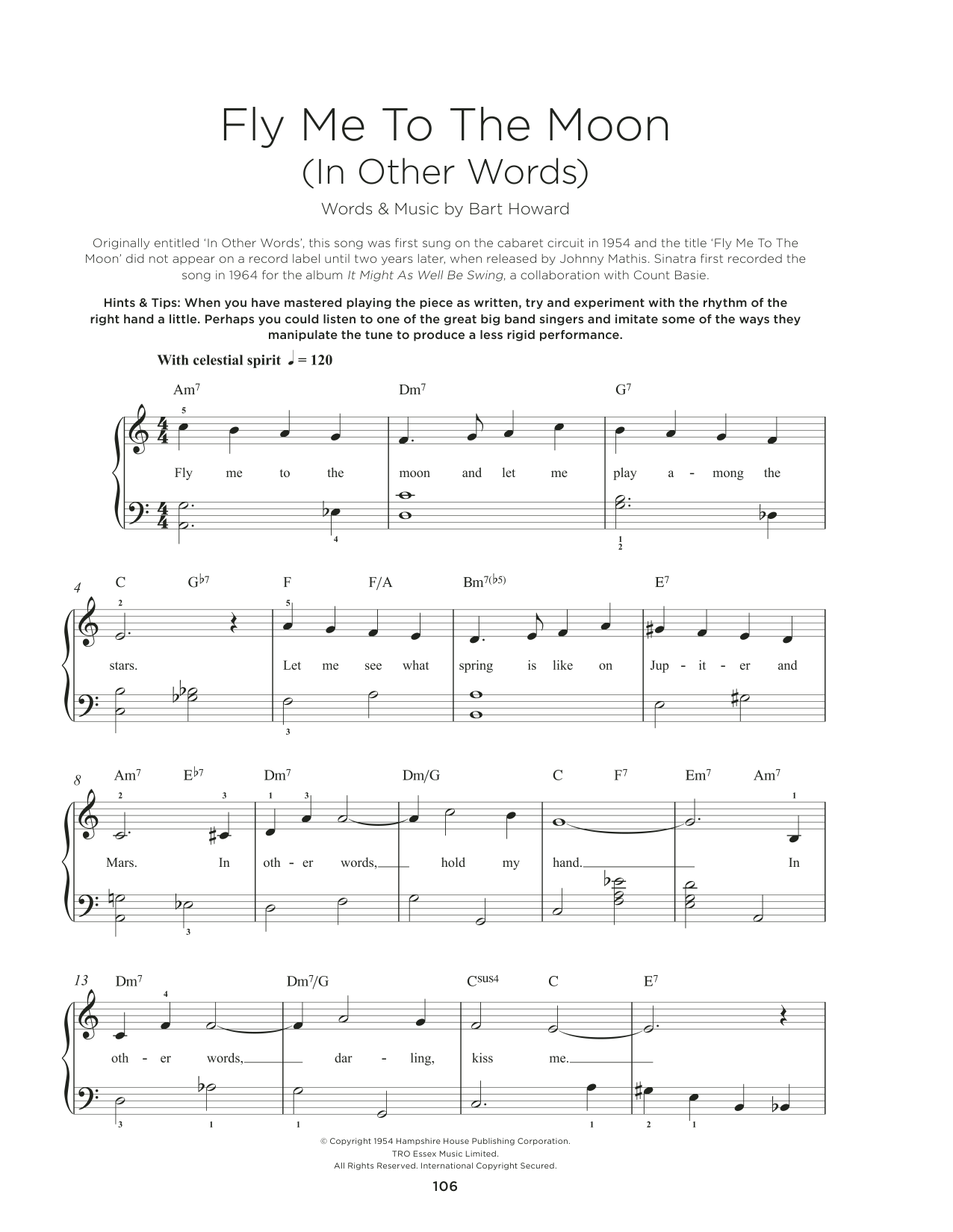 Produktbild zu:  Fly Me To The Moon (In Other Words) - Tony Bennett