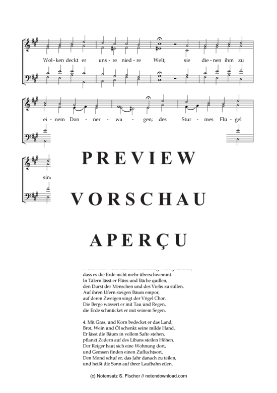 Product gallery: Page 3 of 4 Verkünd, o Seele, deines Gottes Ruhm , , (mixed choir)