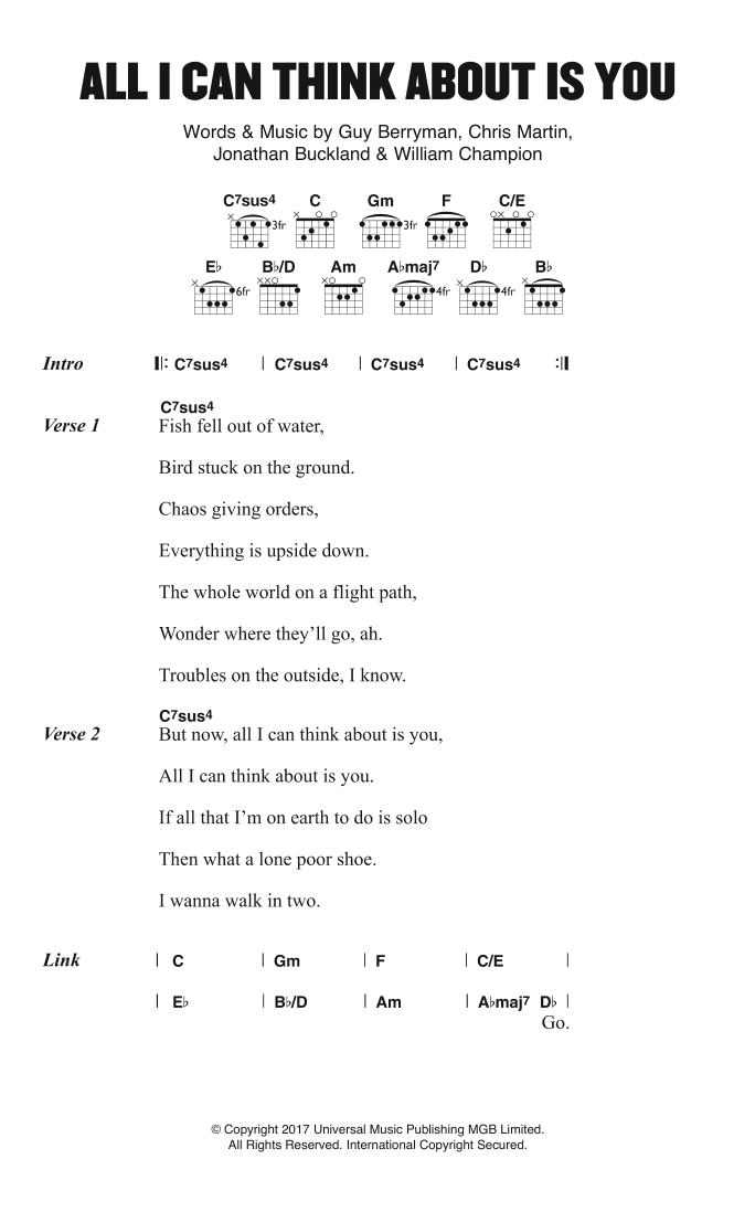 Produktbild zu: All I Can Think About Is You