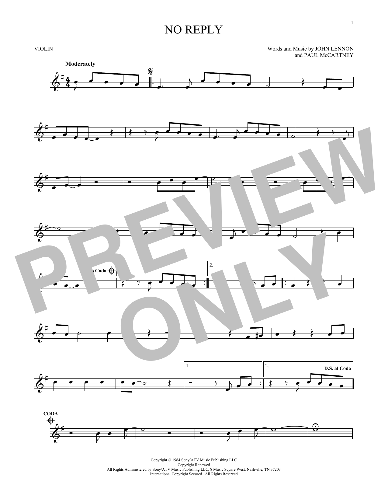 Product gallery: Page 1 of 1 No Reply, The Beatles